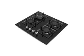 Anafe A Gas Midea Vidrio 4 Hornallas MG60GK007AH1B