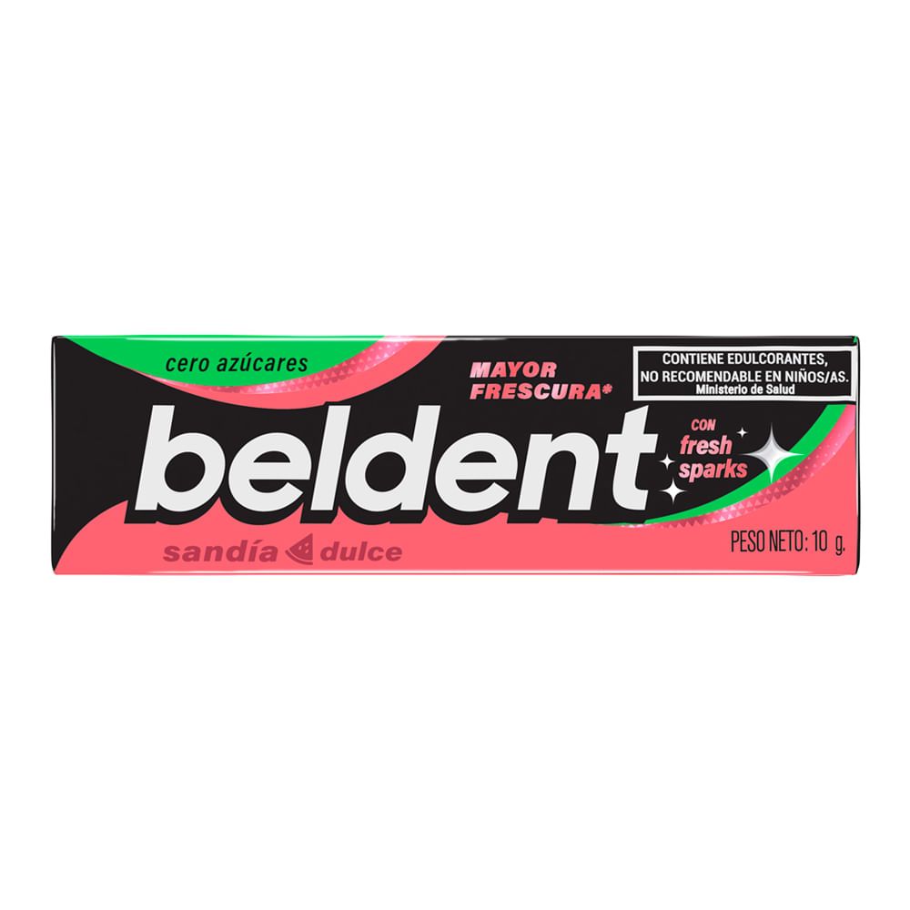Chicle Beldent Sandia 10 G