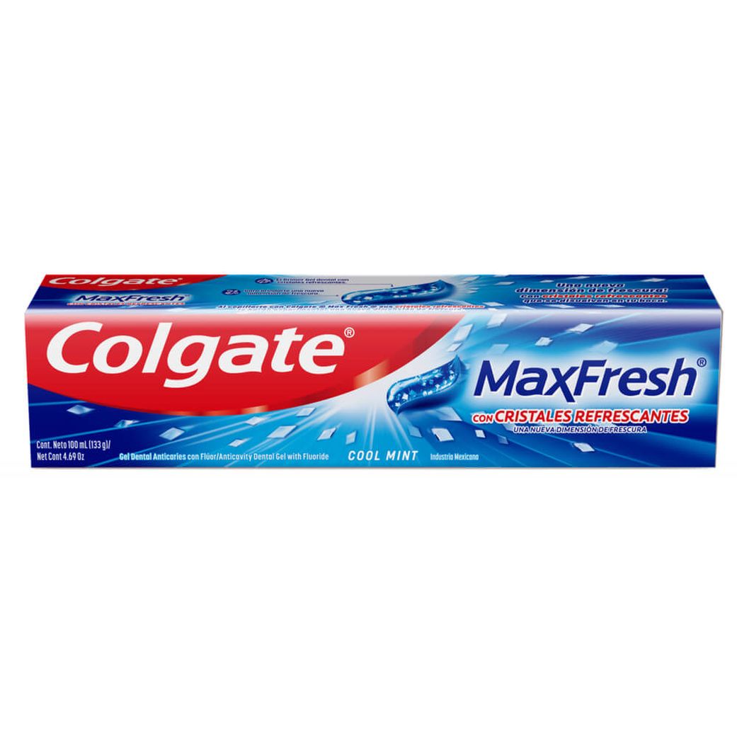 Pasta de Dentes Max Fresh Cool Mint embalagem 75 ml · Colgate