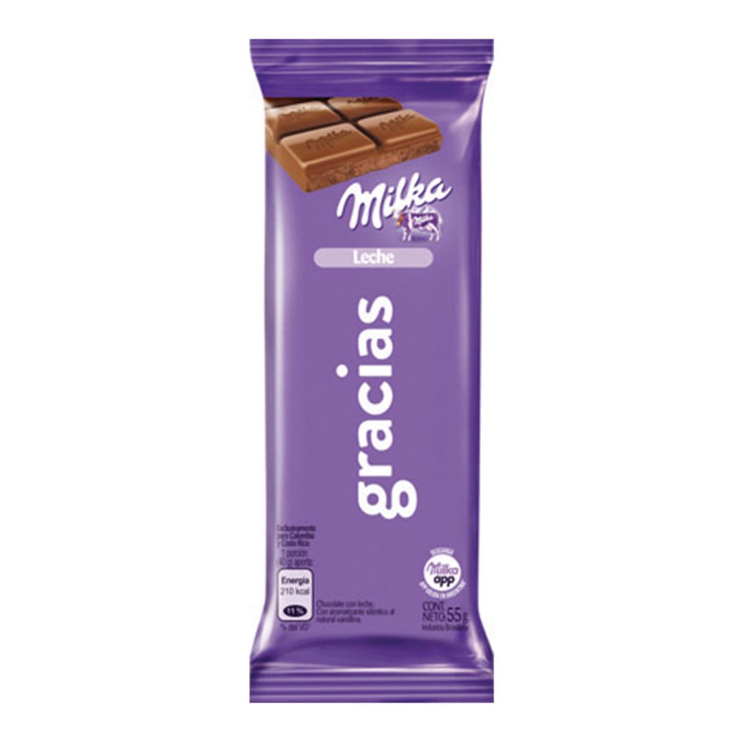 Milka Tableta de Chocolate con Dulce de Leche, 135 g