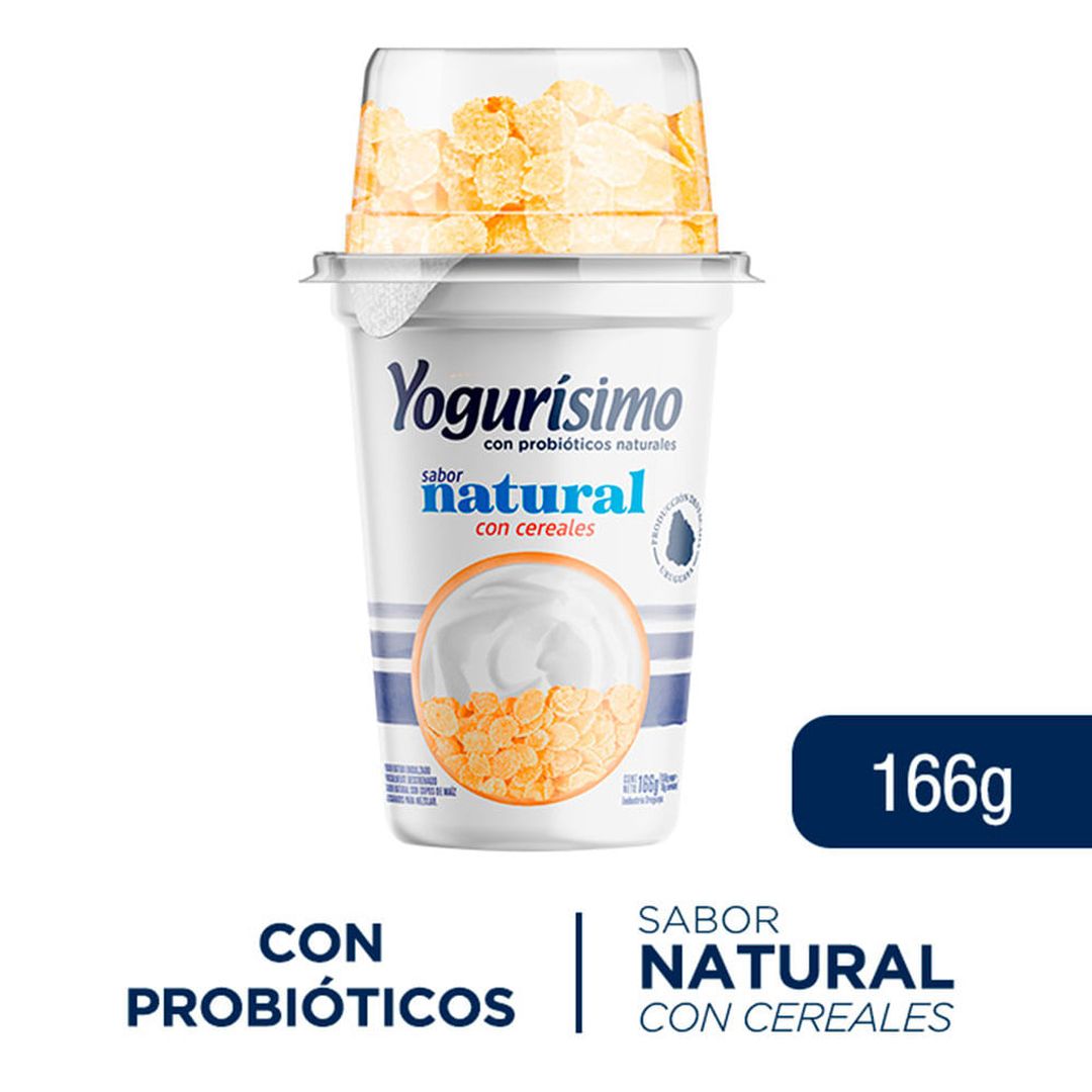 Yogur Yogurisimo Natural Sin Azúcar 480 G