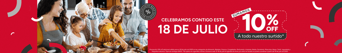 10% Off adicional en el surtido