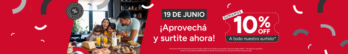 10% en todo el sitio
