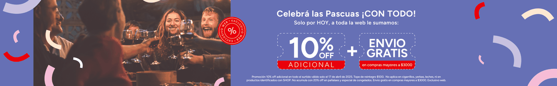 10% Off en todo el sitio